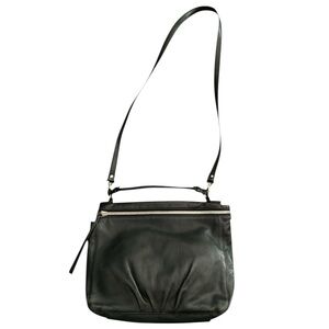 MARGOT Black Leather Crossbody